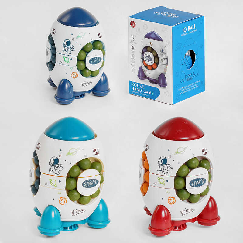 Логічна гра JD 133-7 A (384/2) 3 види, "Ракета", в коробці