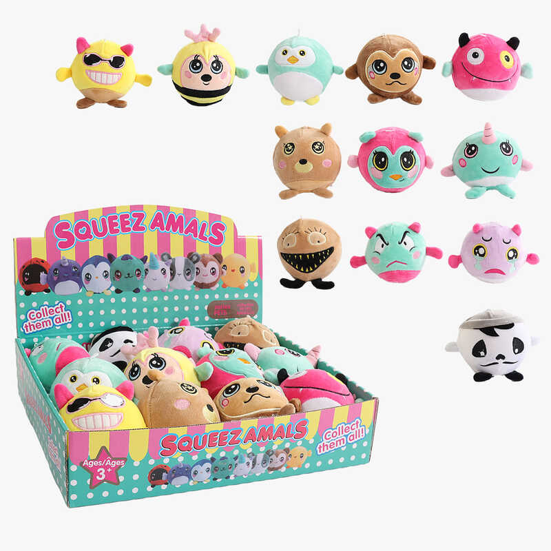 Гра антистрес M 18624 (30) ЦІНА ЗА 12 ШТУК В БЛОЦІ, сквіш, ароматизовані, в коробці