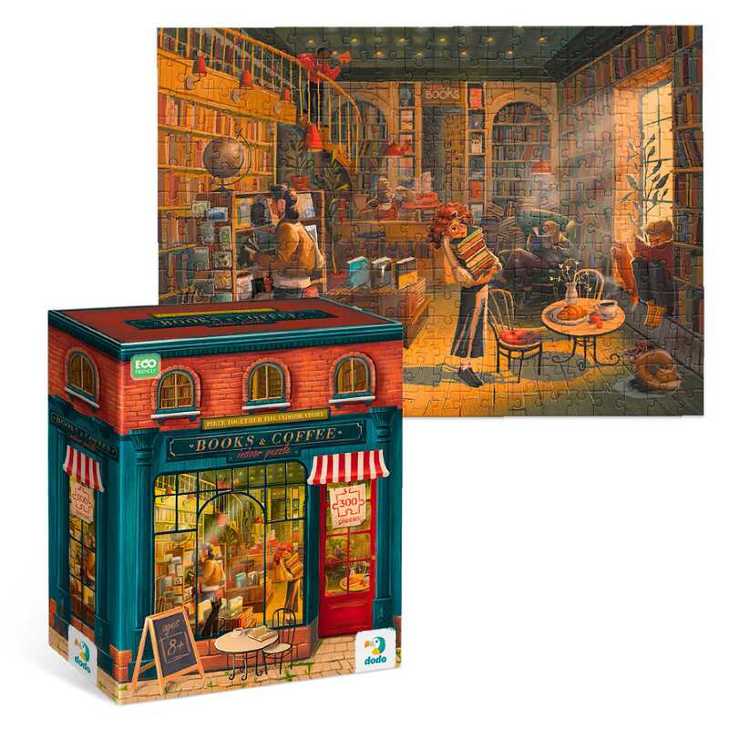 гр Пазл "Книжковий магазин", 300 елементів, 300602 (12) "DoDo"