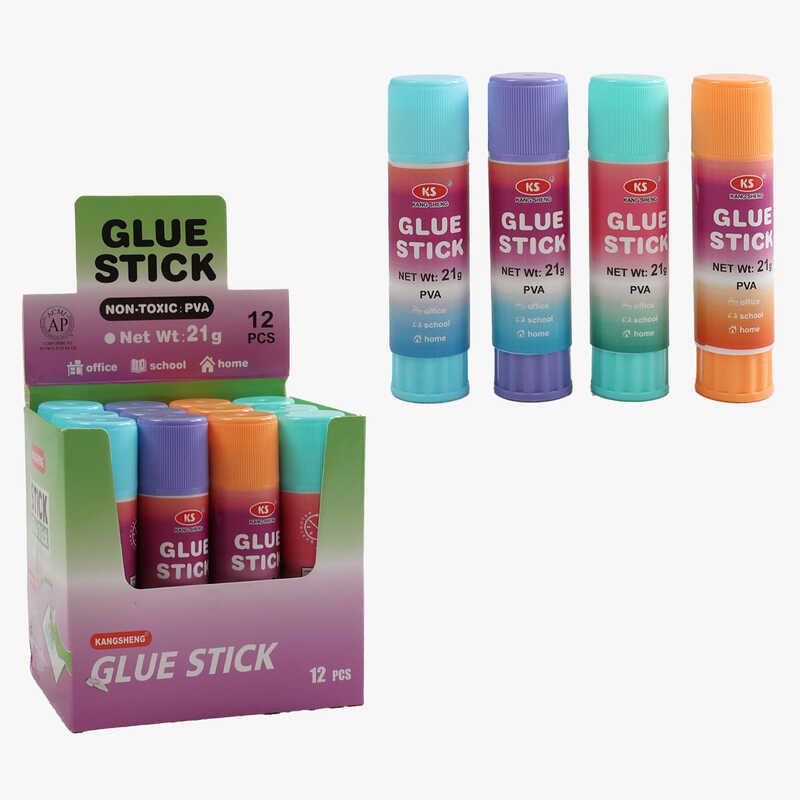 Клей-олівець C 72662 (60) ЦІНА ЗА 12 ШТУК В БЛОЦІ, 21 грам, в коробці